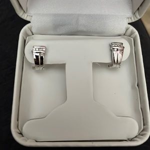 14K White Gold Earrings